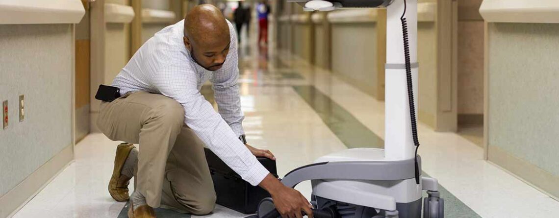 Preventive Maintenance Workstation on Wheels