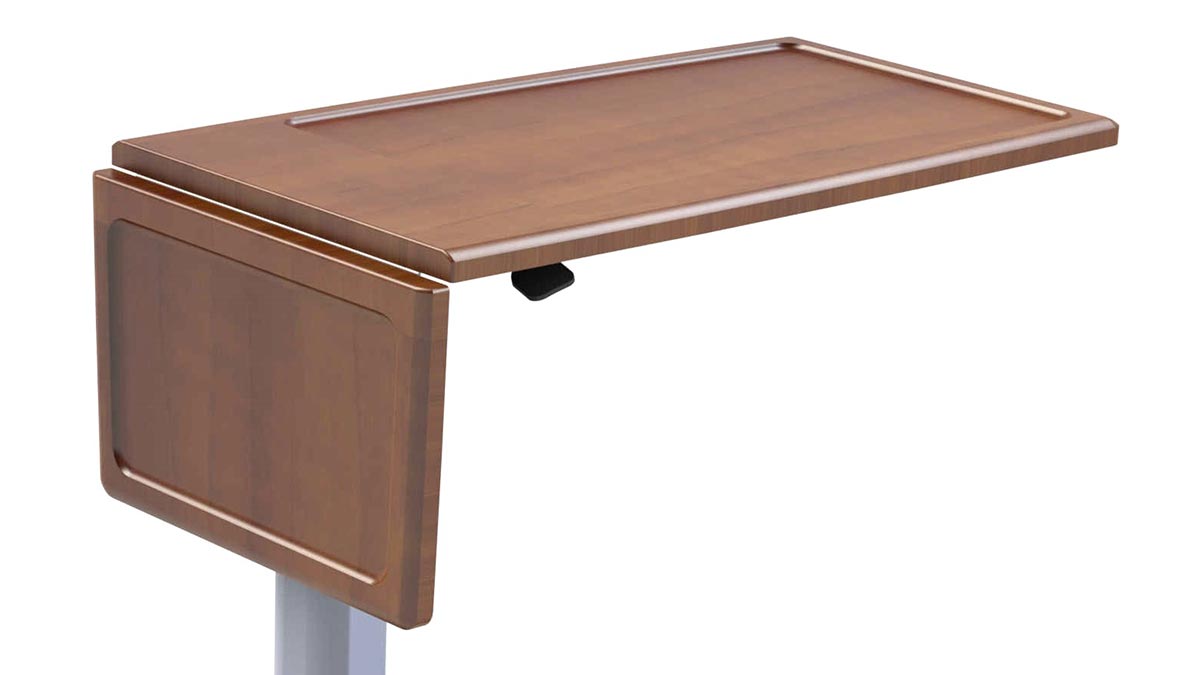 What can an overbed table be used for CNA