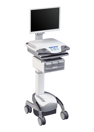 Nursing Simulation Lab Computer Cart