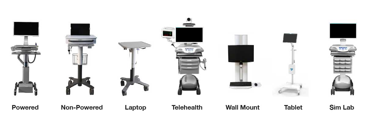 types-of-workstations-on-wheels Types of Workstations on Wheels