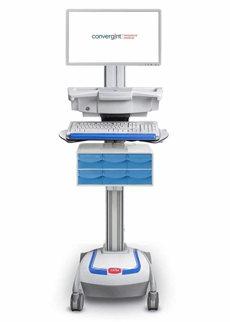 Capsa M38e | Workstations on Wheels | Convergint IMS | Medical Carts ...
