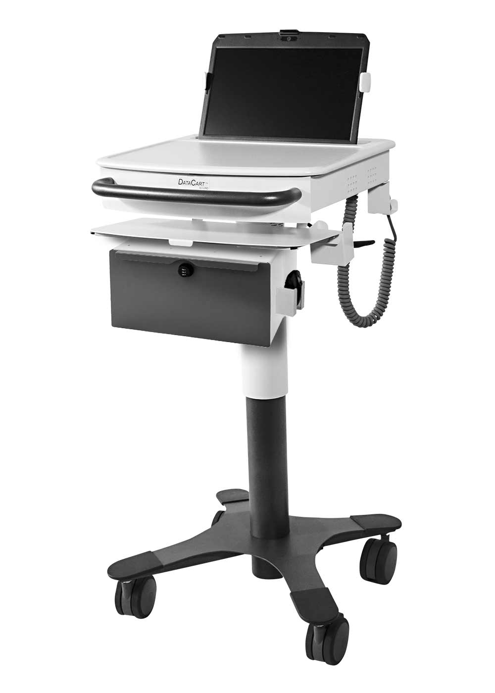 Hospital Laptop Security Cart