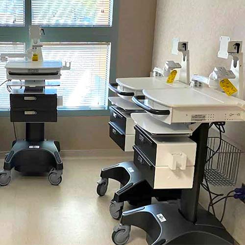 custom-endoscopy-procedure-room-computer-cart Custom Endoscopy Procedure Room Computer Cart