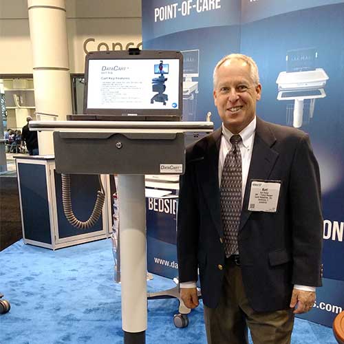 extra-tall-laptop-cart-hospital Extra Tall Laptop Cart for Hospitals