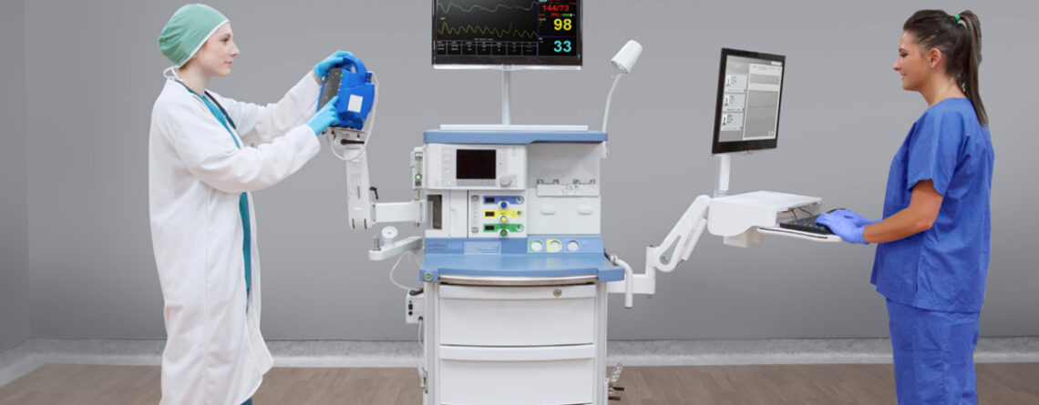 EMR Workstation for Electronic Anesthesia Machine Records