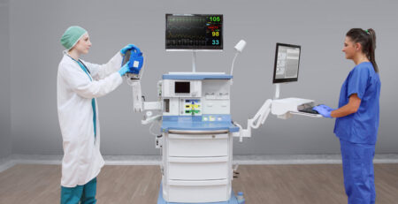 EMR Workstation for Electronic Anesthesia Machine Records