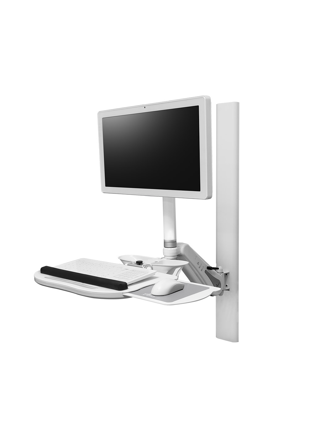 falcon-wall-arm-hospital-bedside-charting Falcon Wall Arm for Hospital Bedside Charting