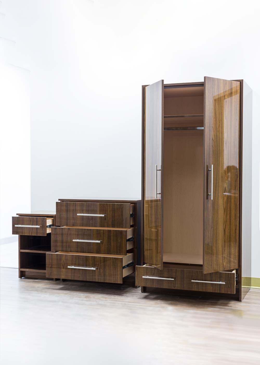 Matching Cabinets, Wardrobes, & Dressers for Healthcare Inpatient Rooms