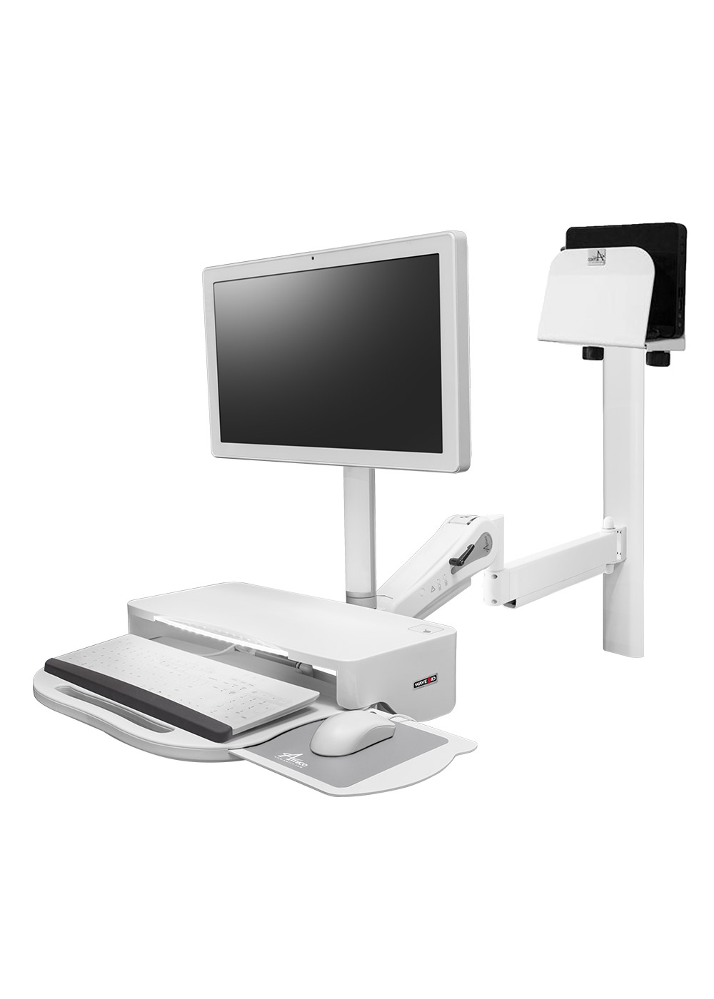 medical-falcon-combo-wall-arm-workstation Medical Falcon Combo Wall Arm Workstation