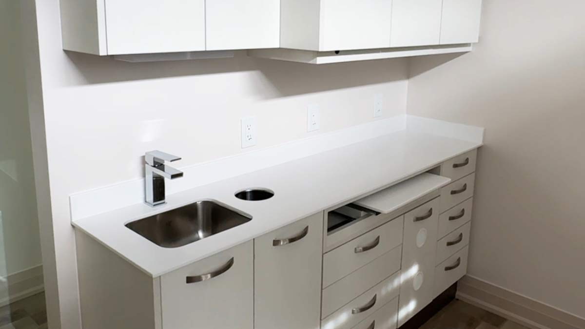 Dental Cabinet with Sink
