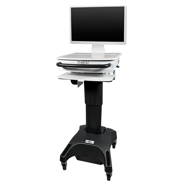 Lund Powered Computer Cart Medical Durability