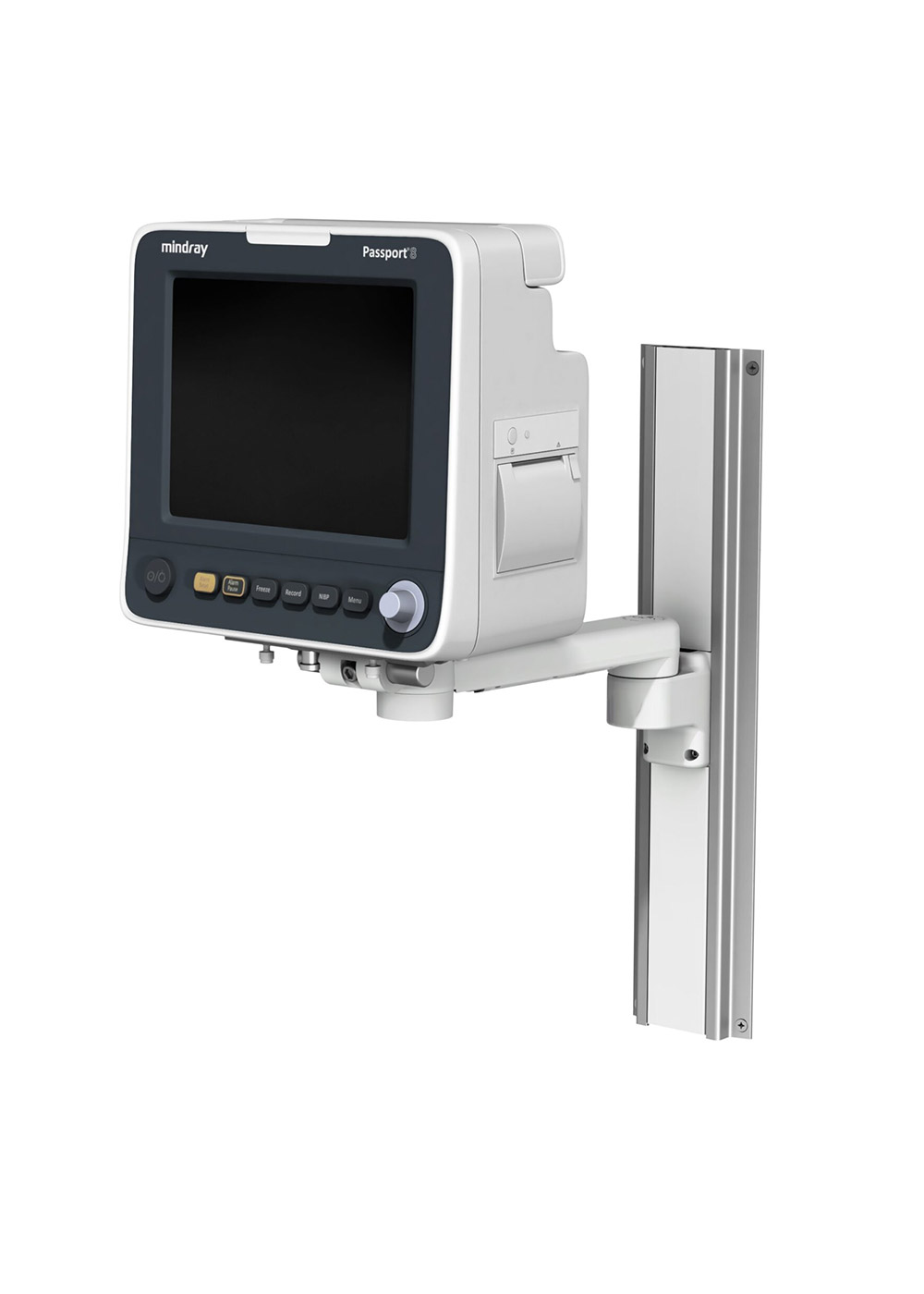 Mindray Passport 8 wall channel mount for patient room