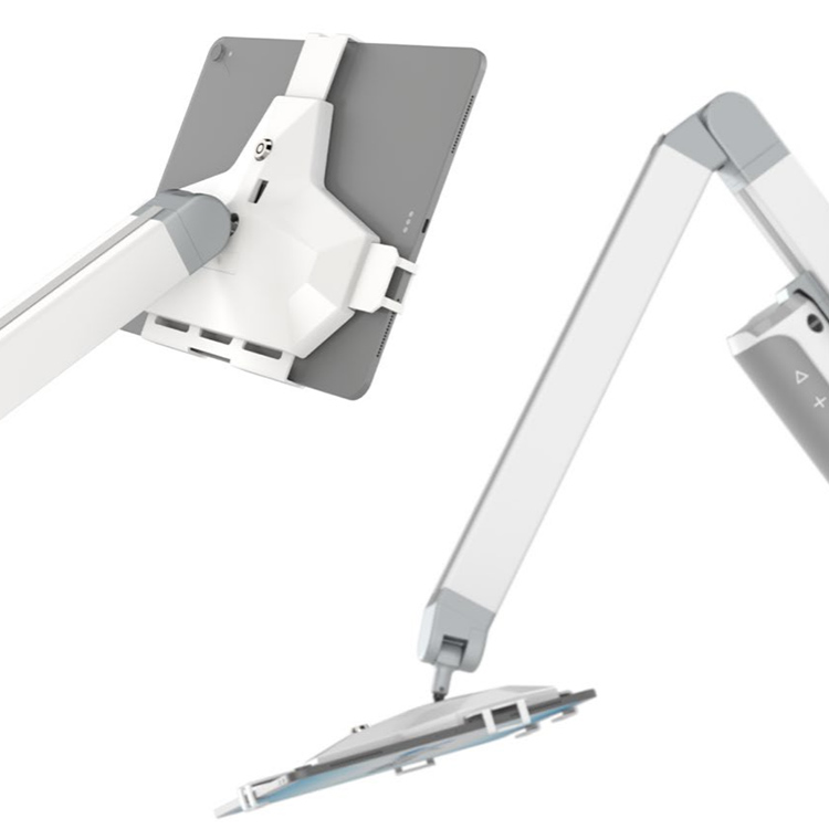 Mobile Tablet Cart with Articulating Arm