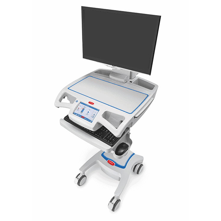 Powered Fetal Monitoring Cart with Power