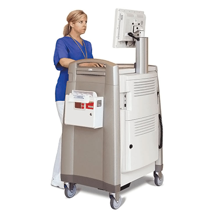 Mobile bedside sedation cart for IV therapy