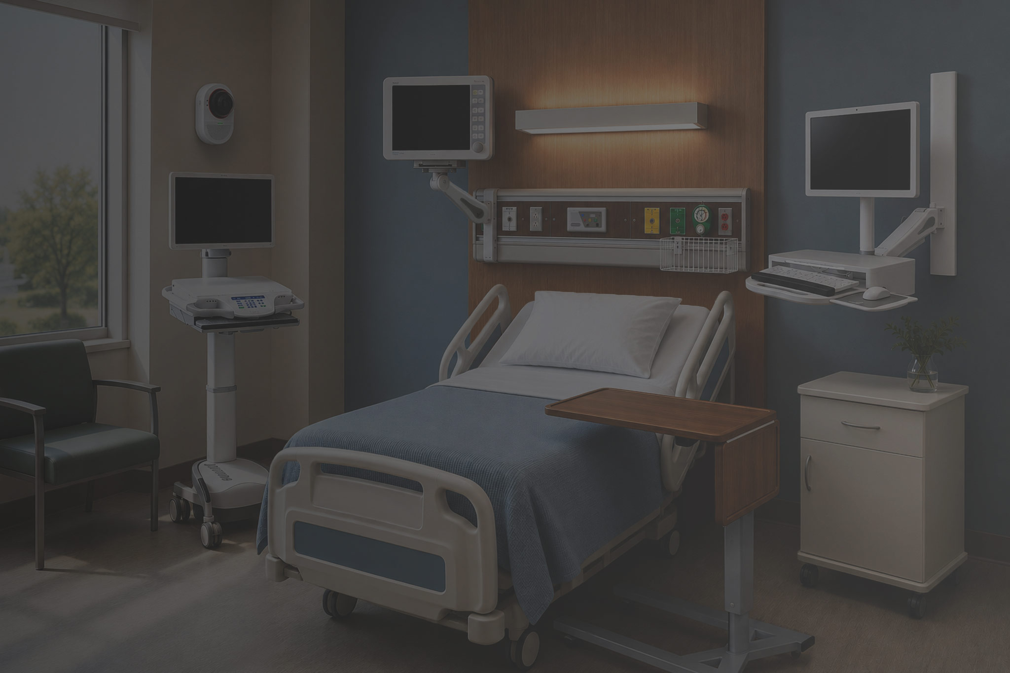 Convregint-Innovative Medical equipment in patient room