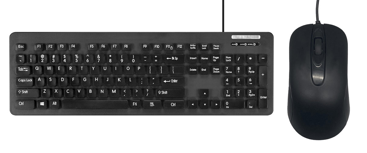 black-keyboard-best-on-medical-carts Black keyboard best for medical carts